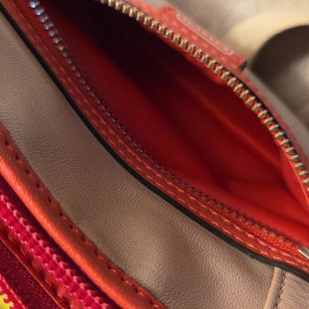 Coach Crossbody Bag in Pink and Gray - Picture 9 of 9